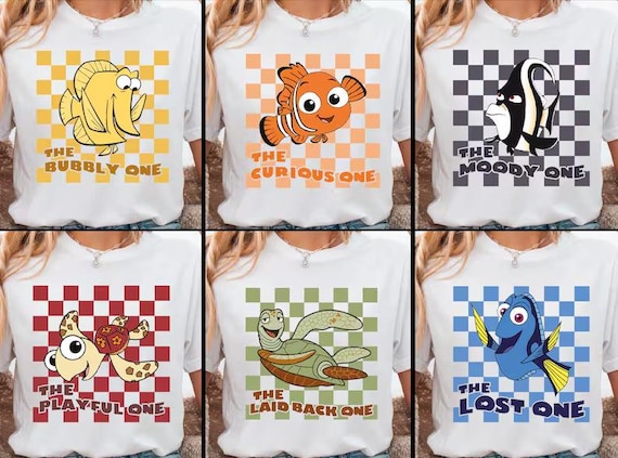 Disney Finding Nemo Shirt, Nemo and Friends T-Shirt, Finding Dory Tee, Crush and Squirt Sweatshirt, Pixar Nemo Matching Shirt