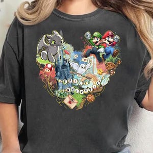 Epic Universe Family Trip Shirt: Super Mario & Dragons