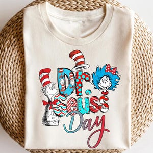 Dr. Seuss Day T-Shirt: Cat in the Hat, Reading Week Matching Shirt