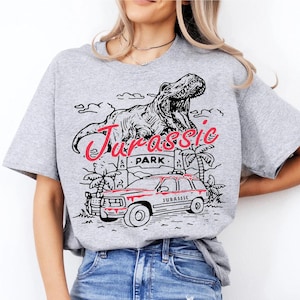 Jurassic World Disneyland Tee: Dinosaur T-Rex Park Shirt