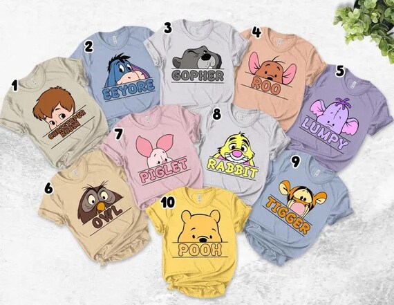 Disney Winnie The Pooh And Friends Shirt, Disney Pooh Shirt, Disneyland Shirt, Pooh Bear Shirt, Disney Shirt, Disney Trip Sweatshirt