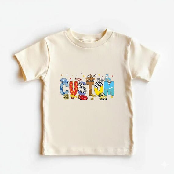 Custom Name Disney T-Shirts, Disney Family Trip Shirt, Walt Disney World Shirt, Disney Family Matching Tee, Disney characters alphabet