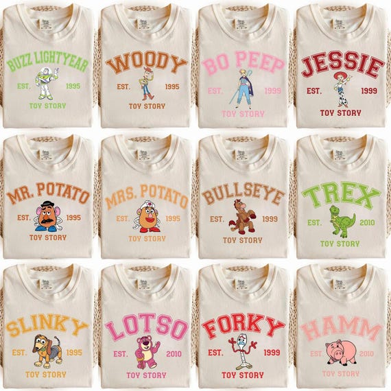 Disney Pixar Toy Story Shirt, Toy Story Family Vacation Shirt, Woody Buzz Rex Hamm Tee, Pizza Planet Shirt, Disneyland Magic Kingdom Trip