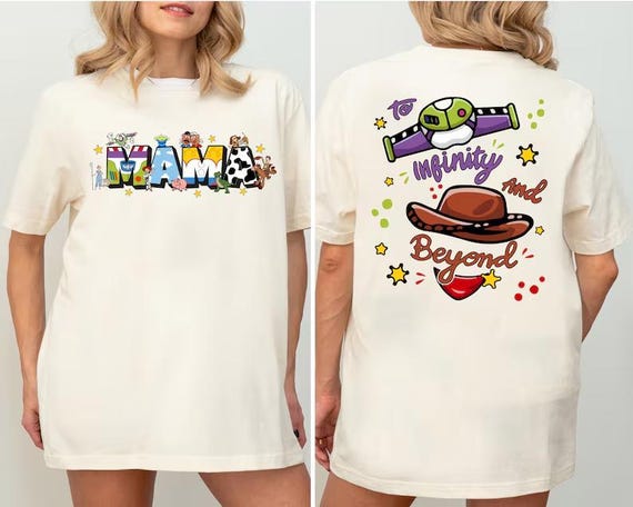 Toy Story Custom Name Shirt,Disney Toy Shirt,Disney Jessie Woody Shirt,To Infinity and Beyond Shirt, Buzz Lightyear Shirt,Disney Family Tee