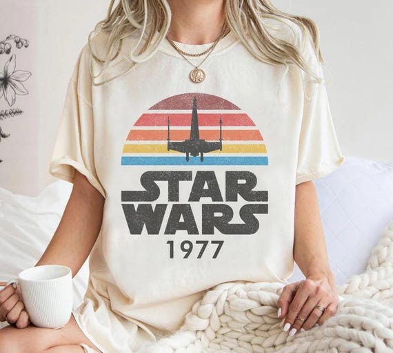 Vintage Disney Star Wars 1977 Shirt, Star Wars Shirt, Star Wars May The 4th Be With You Shirt, Star Wars Disneyland Trip Group Shirt