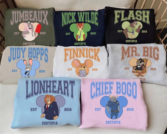 Disney Zootopia 2 Est Movie Police Department Shirt, Judy Hopps Nick Wilde Gary De'Snake , Zootropolis, Disneyland Family 2025 Trip Shirt