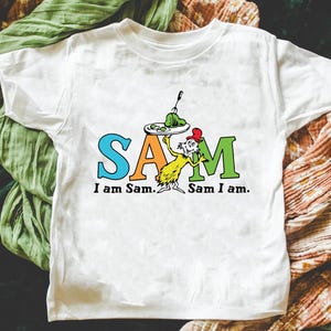 Dr. Seuss &#39;I am Sam&#39; Shirt - Reading Day T-Shirt