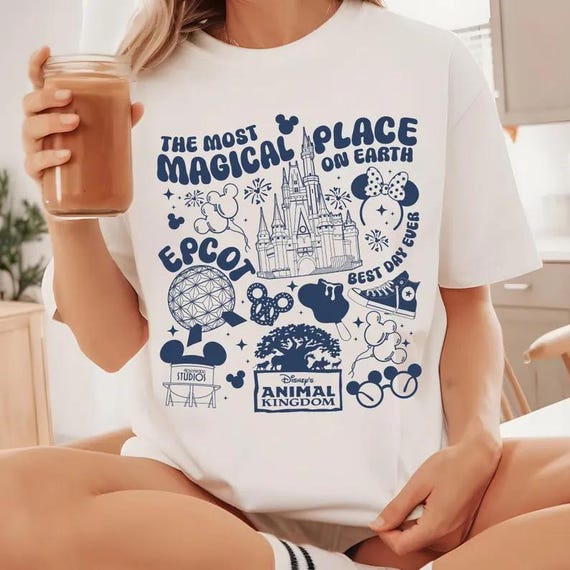 The Happiest Place One Earth Shirt,Magical Castle Shirt,Mickey Castle Shirt,Disney Vacation Shirt,Magical Kingdom Shirt,Disney Family Trip