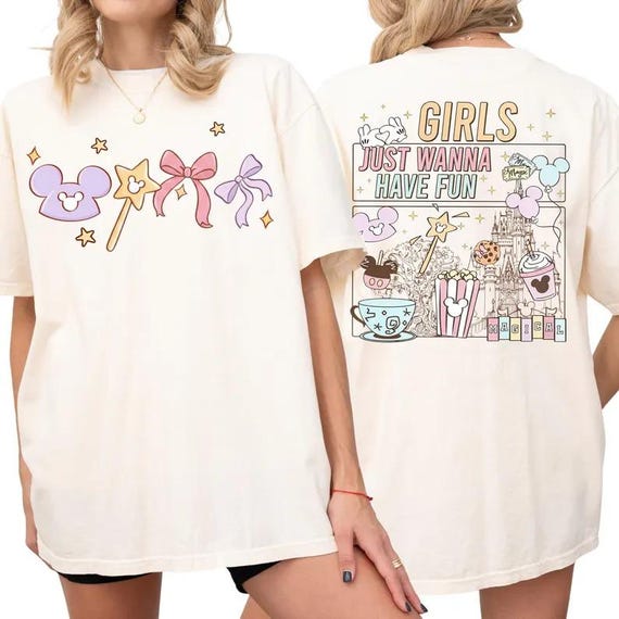 The Life Of A Park Girl Disney Castle Shirt, Retro Pastel Best Day Ever Tee, Disney World Happiest Place, WDW Girl Trip Shirt