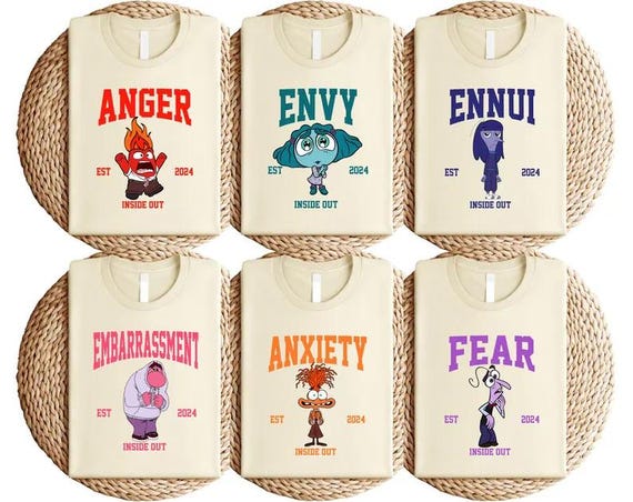 Disney Inside Out Est Shirt, Today Is A Core Memory Day Shirt, Pixar Inside Out Shirt, Disney Family Vacation Tee, Joy Sadness Anger Envy