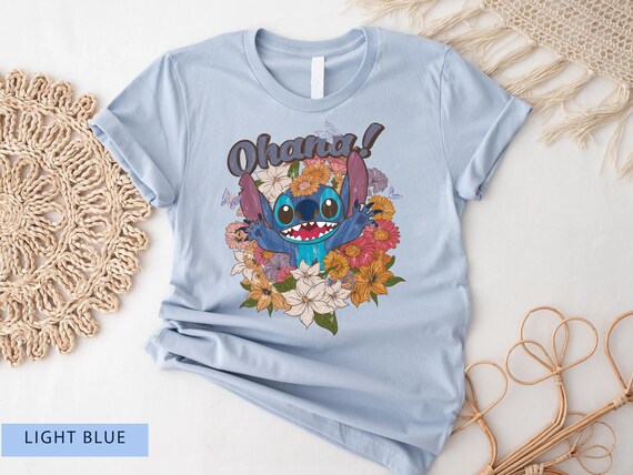 Ohana Shirt, Stitch Ohana Shirt, Disney Shirt, Lilo And Stitch Shirt, Ohana Means Family Shirt, Hawai Shirt, Gift For Her, Disneyworld Tee