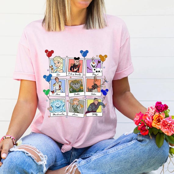 Disney Frozen Shirt, Elsa Shirt, Disneyland Shirt, Frozen Olaf Shirt, Retro Disney Shirt, Disney Princess Shirt, Adults Kids Disney Shirt
