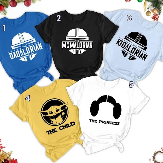 Star Wars The Clone Wars Jedi Stormtrooper Grogu Shirt, Retro Star Wars Shirt, Disneyland Family Matching Shirt, Galaxy's Edge Shirt