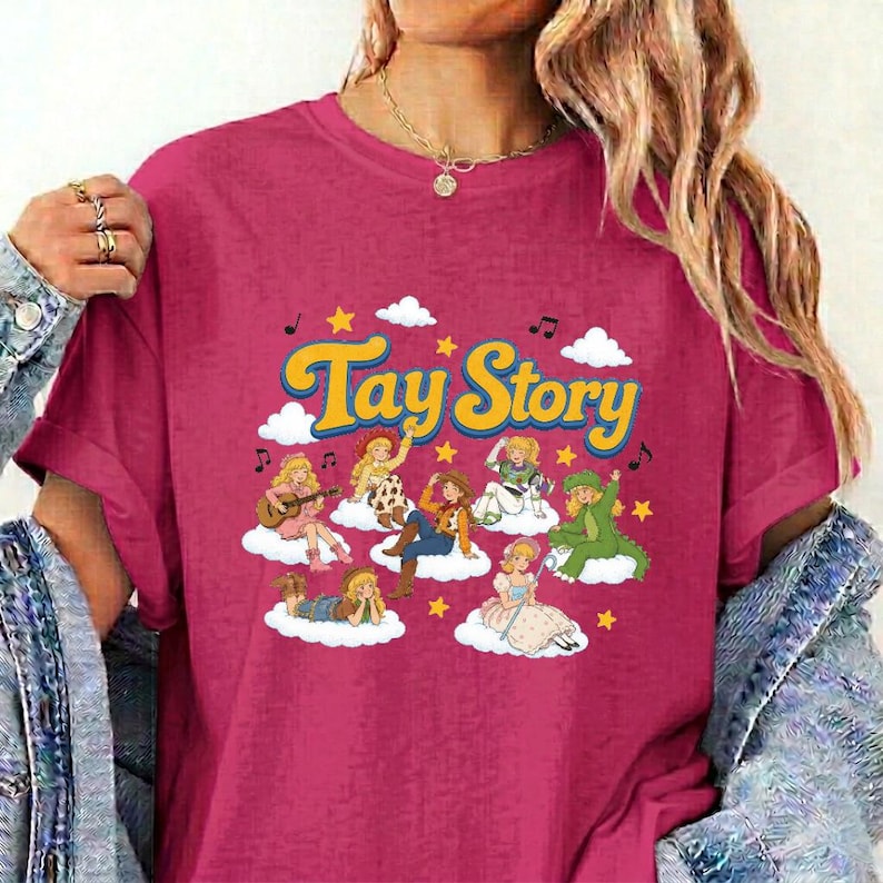 Maglietta retrò "Lo sapevo, sapevo che compivi 5 anni", maglietta Swifts e Toy Story 5, compleanno Disneyland Swifts Toy Story 5, maglietta compleanno Toy Story immagine 1