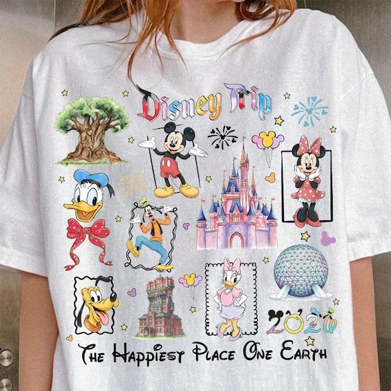 Disney World 2026 Family Vacation Shirt, Mickey And Friends Shirt, Most Magical Place On Earth Shirt, Walt Disneyworld Trip