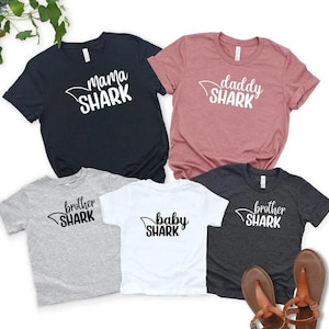 Custom Baby Shark Birthday Shirt: Family Matching Outfit