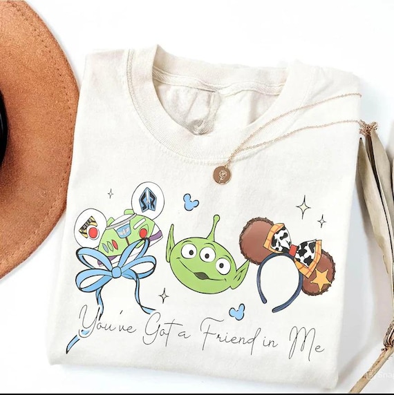 Coquette Toy Story Shirt, You've Got A Friend In Me Shirt, Toy Story Shirt, Disney Shirt, Woody Buzz Toy Story Party, Disney Family Trip Tee