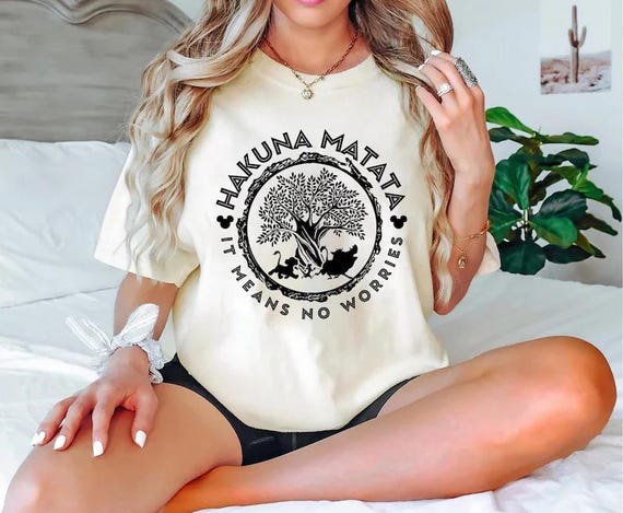Hakuna Matata Shirt, Family Vacation, Custom Animal Kingdom 2025, Disney Lion King, Animal Kingdom Hakuna Matata, Disney Animal Kingdom