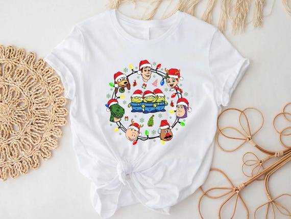 Disney Toy Story Merry Christmas Shirt, You' ve Got a Friend in Me Christmas Shirt, Disney Christmas Shirt, Kids Christmas Shirt