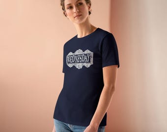 Wednesday Softstyle Tee Ladies Shirt Adams Wednesday Beetle Juice Betelgeuse Boho Jenna Ortega Gifts Present