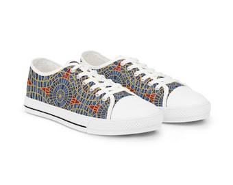 Men's Carpet Con Low Top Sneakers Gift Holiday Dragon Con Atlanta Marriott Carpet Cult Tennis Shoes