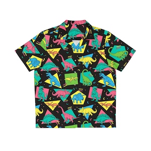 Men&#39;s 80s Dino Hawaiian Shirt