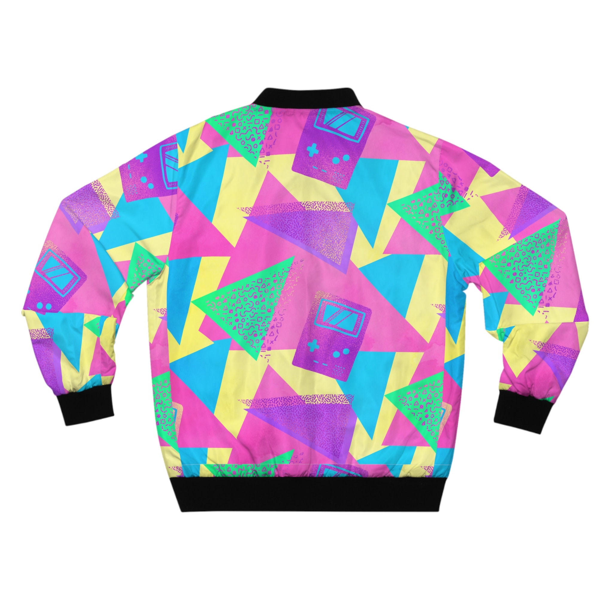 【HI FI FNK】Rp Pigment Bomber Jumper Active Stuff Vintage Hip Hop Color Block Bomber Wind Jacket