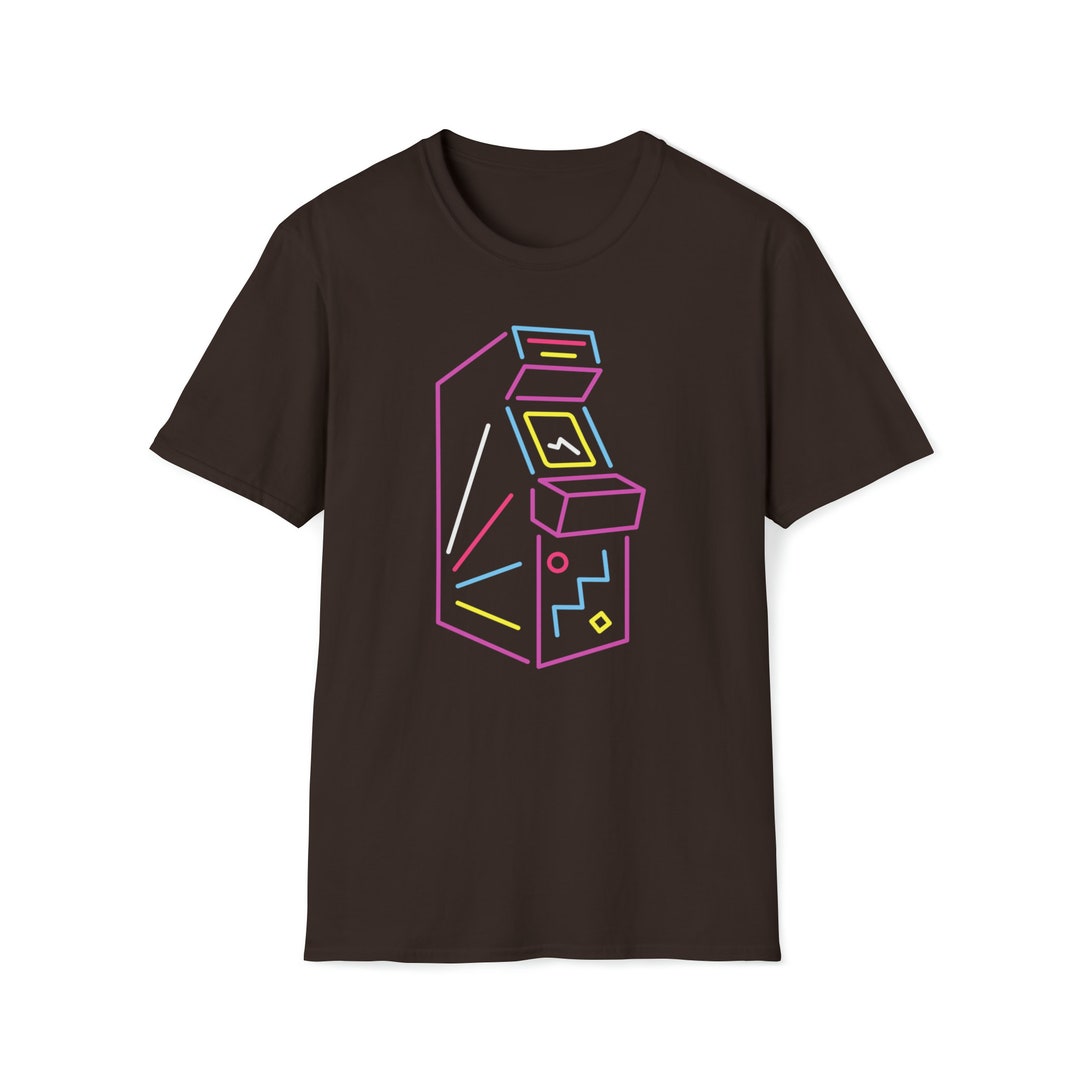 Unisex Retro Arcade Video Game Softstyle T-shirt - Etsy