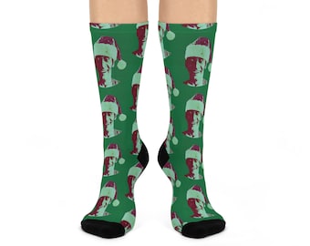 Yuletide Vern One-size Fits Most Crew Socks 80s 1980s Movies Retro Vintage Mens Ladies Womens Gift Ernest P. Worrell Christmas