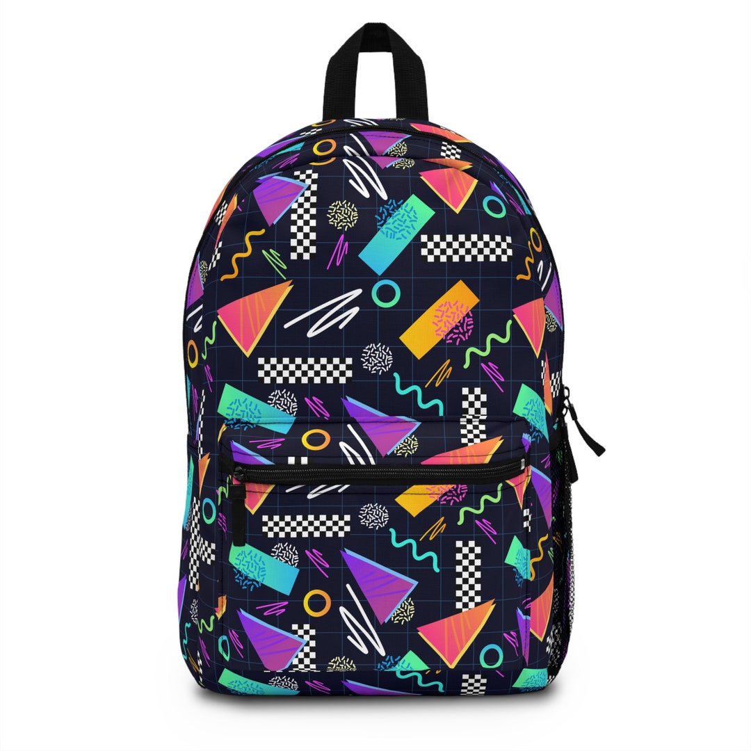 Retro 80s Trapper Design Backpack - Etsy