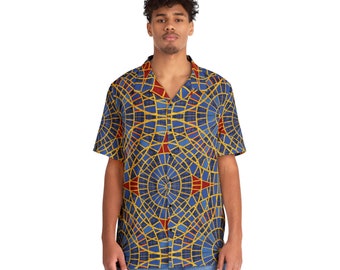 Men&#39;s Carpet Con Hawaiian Shirt Button Up Dragon DCon Convention Atlanta Marriott Hyatt Carpet Cult Gift Casual