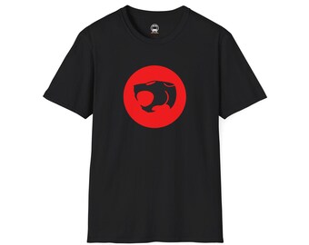 Thunderians Softstyle T-Shirt Unisex Mens Womens Ladies 80s 1980s Retro Vintage Thunder Cats Saturday Morning Cartoons Gift