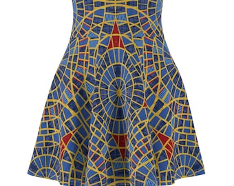 Women's Carpet Con Skater Skirt Carpet Dragon Con Marriott Ladies Gift Convention Atlanta