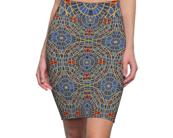Women&#39;s Carpet Con Pencil Skirt Dragon Con