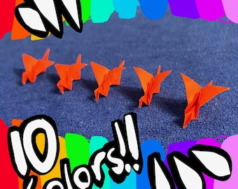 Mini Flying Origami Cranes (Set of 5)