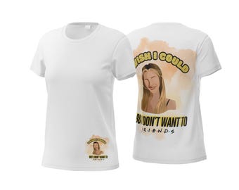 Phoebe Buffay T-Shirt, Freunde inspiriertes Design