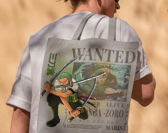 One Piece Zoro Wanted Poster | Anime Swordsman Wall Art (Digital Download)