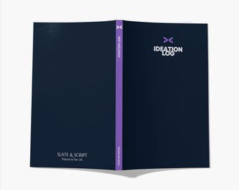 Elite Creator Series in Black 80 page A5 notebook by Slate and Script