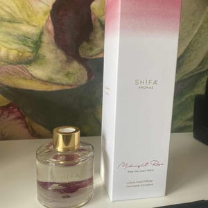 SHIFA AROMA Midnight Rose Luxury Reed Diffusor mit Box