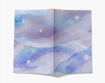 Celestial 'Calm Universe' 80 page A5 notebook by Slate and Script
