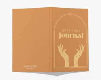 Cosmic 'Gratitude Journal' 80 page A5 notebook by Slate and Script