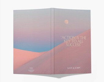 Dreams 'Action is the key to all success' - A5 Action pad - 80 pages - By Slate and Script