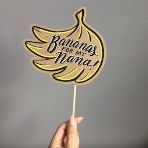 Bananas for my Nana - Mother's Day Posecard™ - Grandma Greeting Card