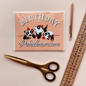 Verjaardag PANDAmonium Kaart