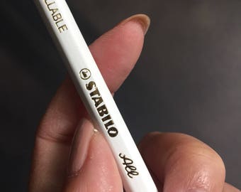 1 pc Stabilo All Water Soluble Pencil - White