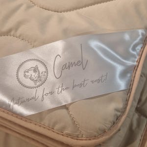 Luxurious camel wool blanket, 100% natural and organic, soft and breathable, hypoallergenic, ideal for winter or year-round use, perfect as a bedspread, sofa throw, or housewarming gift, sustainable and eco-friendly, OEKO-TEX certified, Best gift