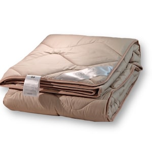 Luxurious camel wool blanket, 100% natural and organic, soft and breathable, hypoallergenic, ideal for winter or year-round use, perfect as a bedspread, sofa throw, or housewarming gift, sustainable and eco-friendly, OEKO-TEX certified, Best gift