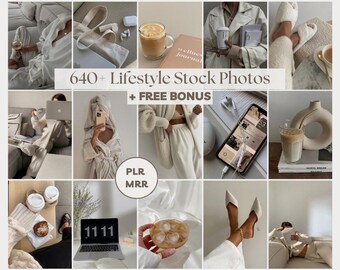Lifestyle-stockfoto's, anonieme Instagram-reels, MRR PLR (digitale download)