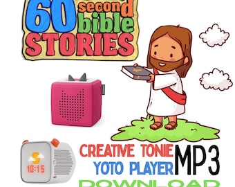 60 Second Bible Stories - Audio Download-Tonie-Yoto-MP3
