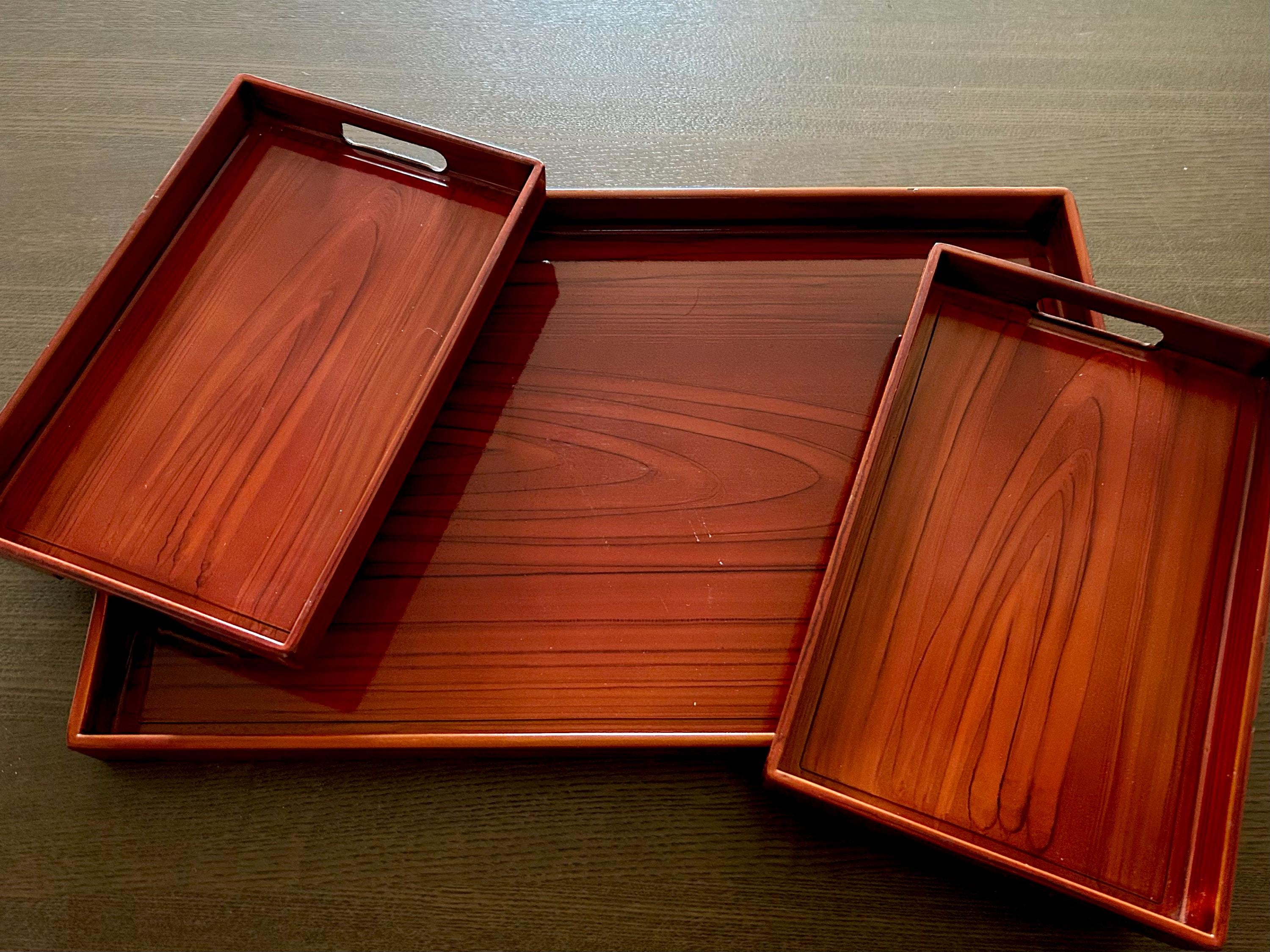 【たぁこ*さま】vintage tray ❀ スポンコリ トレイ Finland Asian Nesting Tray - Etsy
